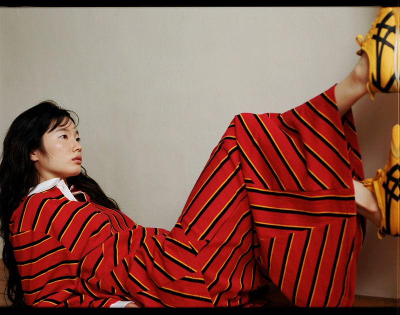 dizzy stripe shirt