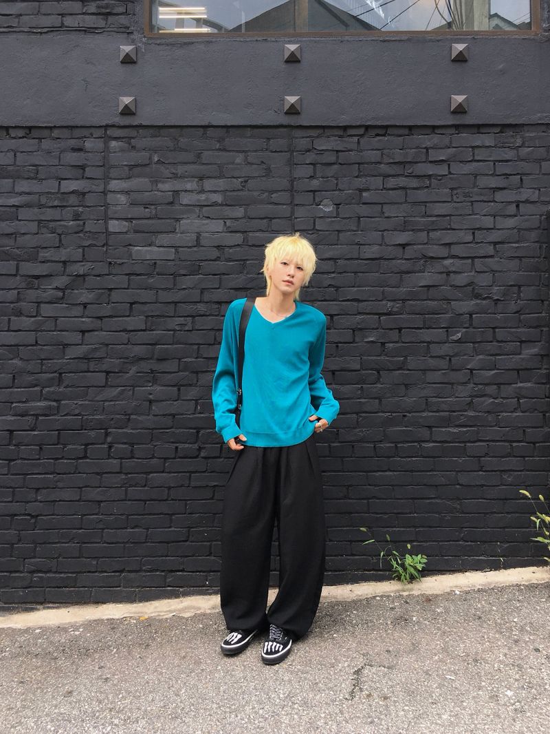 Ove Belted Linen Curved Pants 2C