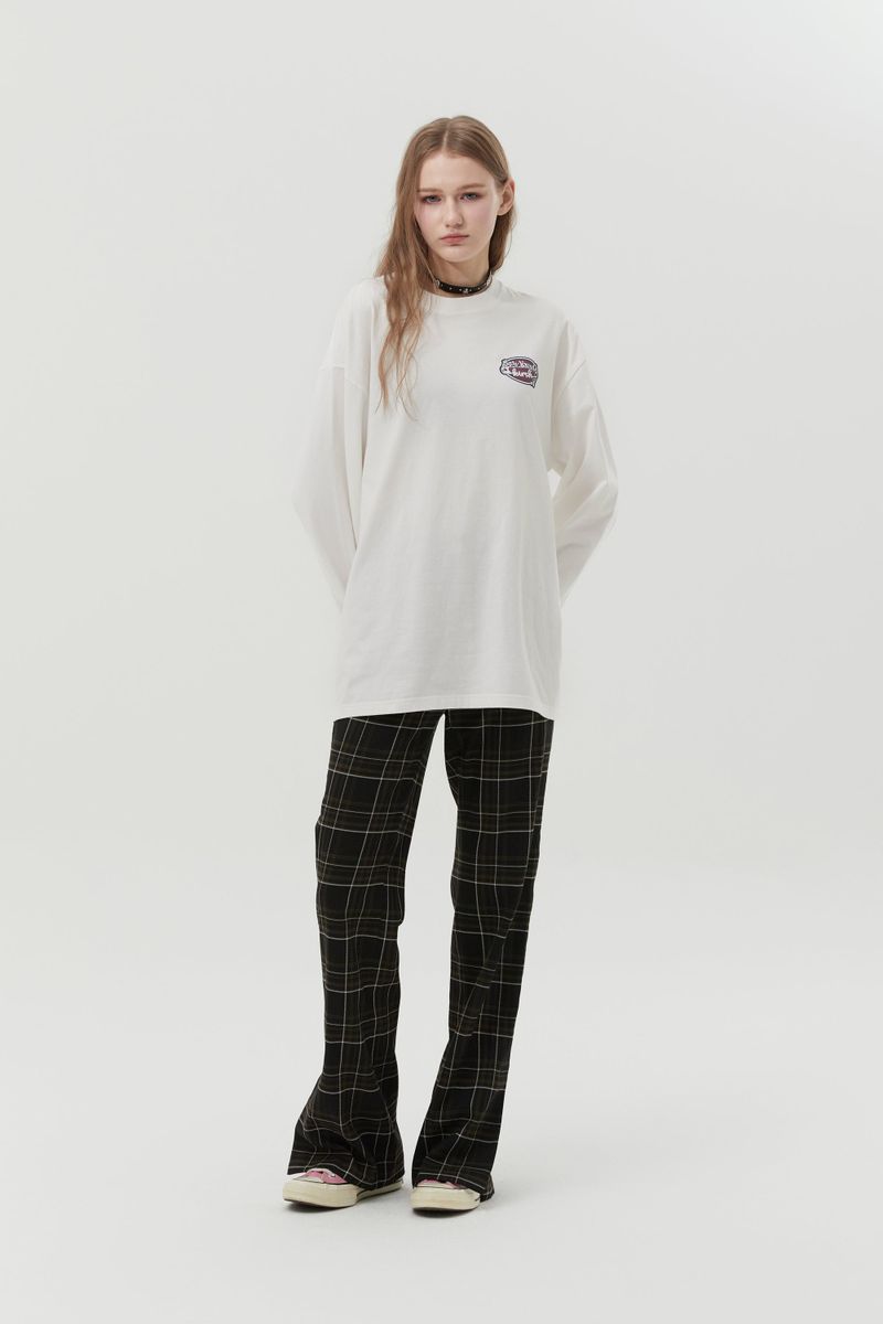 ROCK N ROLL LONG SLEEVE [WHITE]