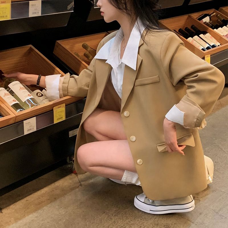 [BELLIDE MADE] Macchiato oversized fit blazer jacket