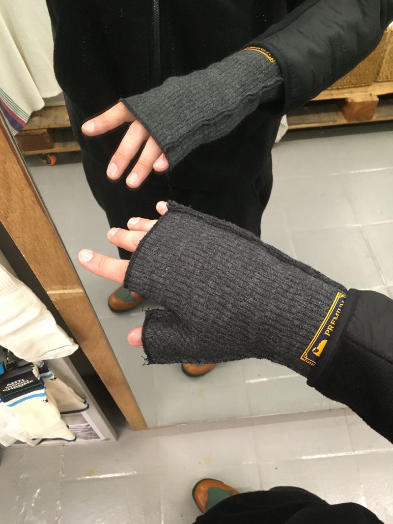 HOLY IN CODE（ホーリーインコード）の「No.1526 wool fingerless GLOVES (3color)（Fashion Accessories）」