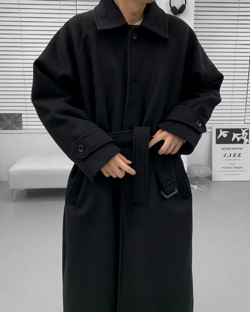 SK Maison Wool Mac Coat (2 colors)