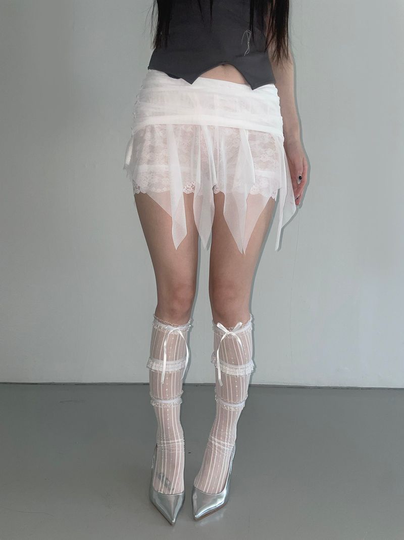 flip mesh layered sk(3 color)