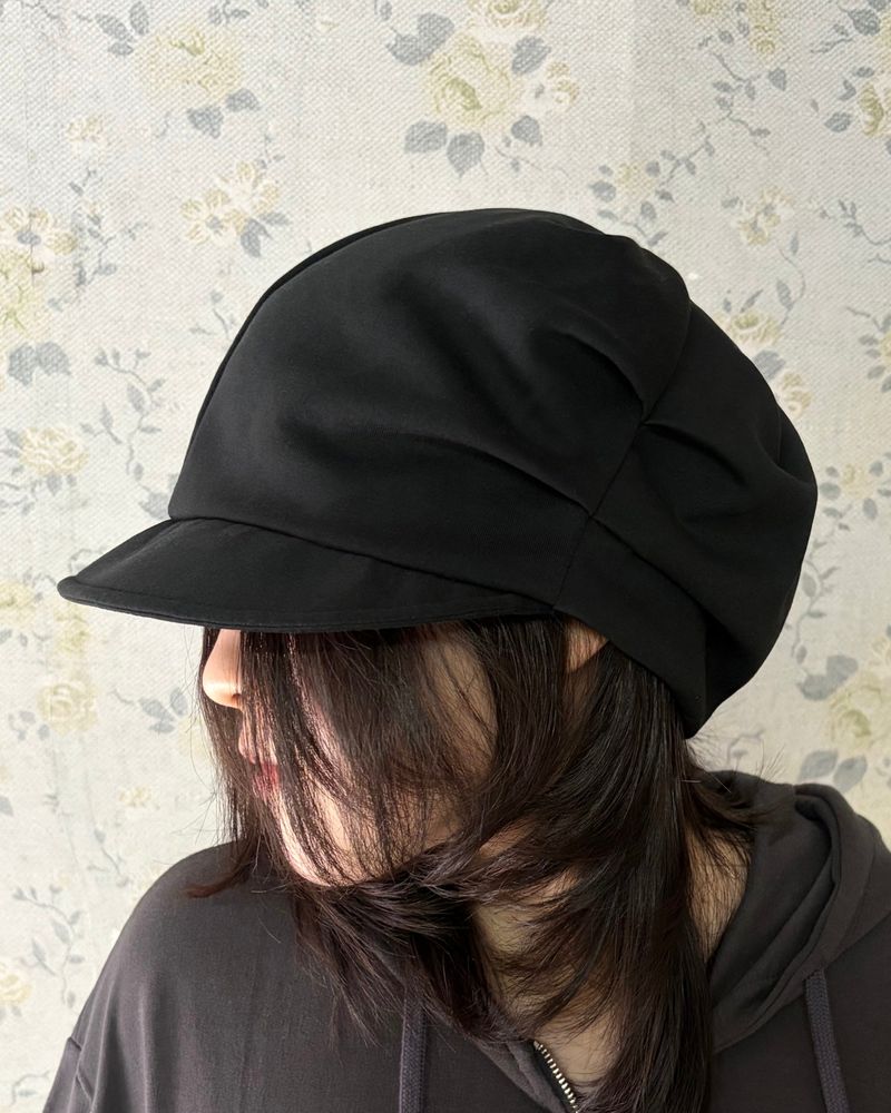 Crumpled Cotton Cap