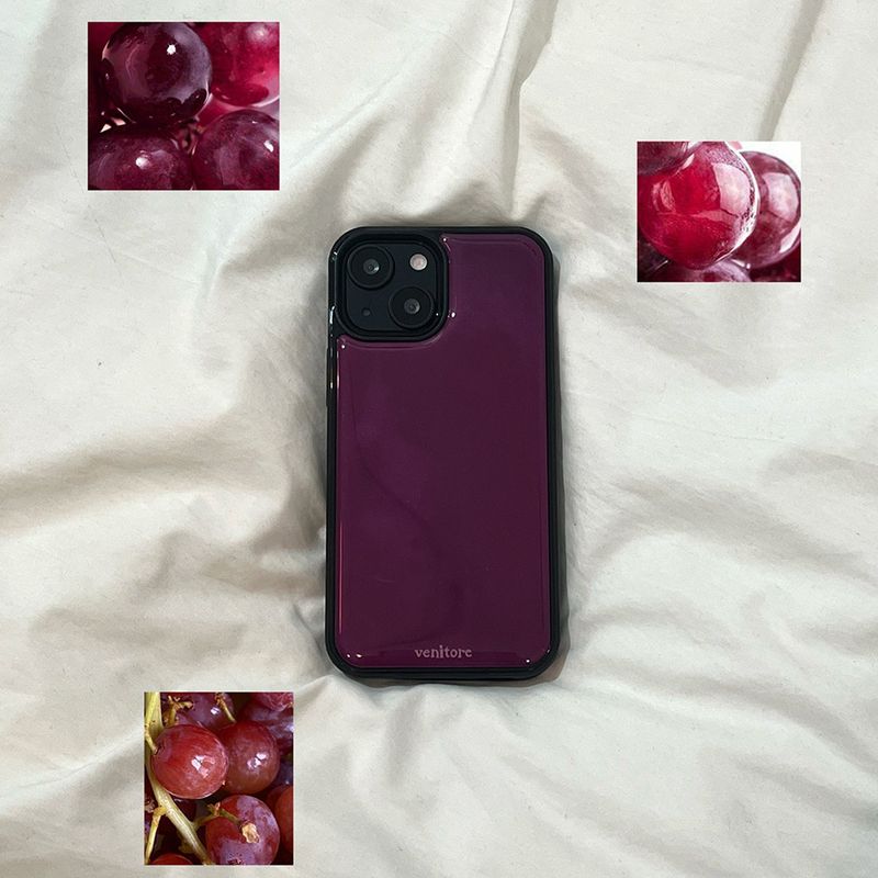venitore（ヴェニトー）の「[MADE] グレープバンパーケース（スマホグッズ/小物）」