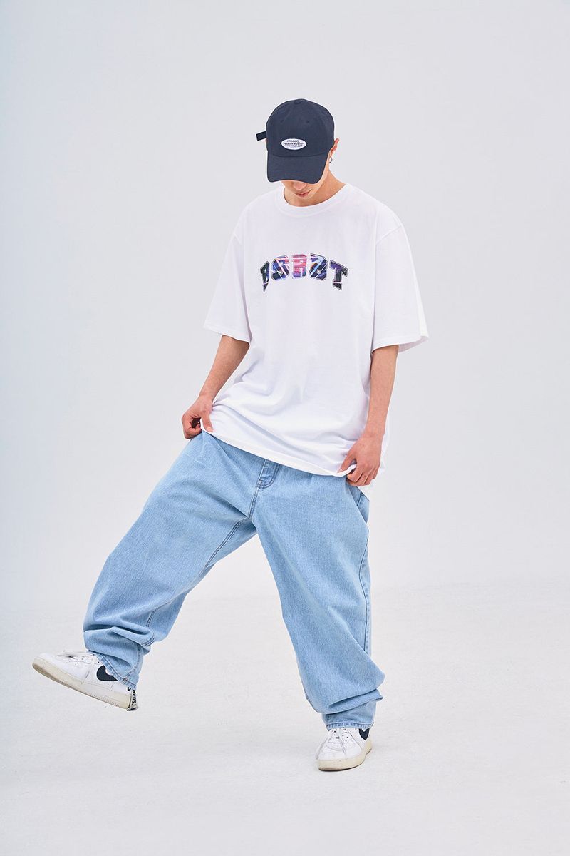 MBSRCOPT101 MID90 BAGGY DENIM PANTS LIGHTBLUE