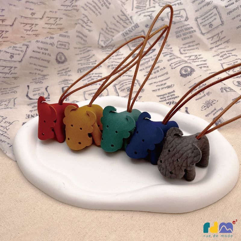 Genuine Leather Keychain