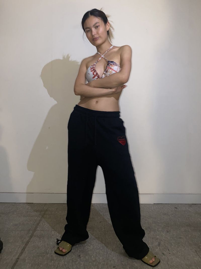 Basic sweat pants - Black