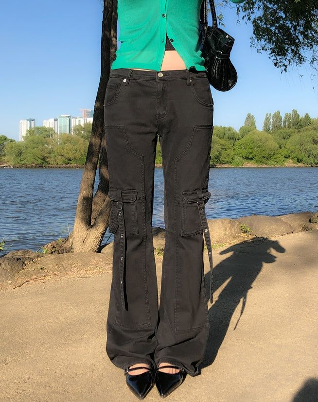 ULAN(ユレン)の「More Belted Low Bootcut Pants(Pants)」