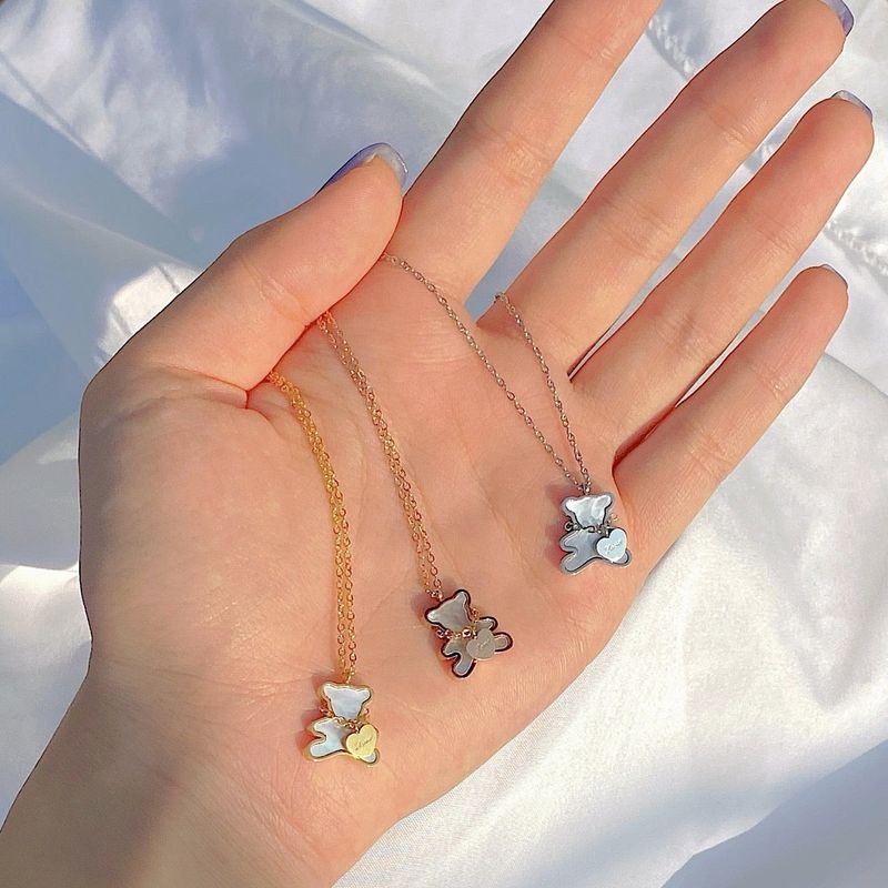 BELLAIS（ベライス）の「Luv in bear necklace（Accessories）」