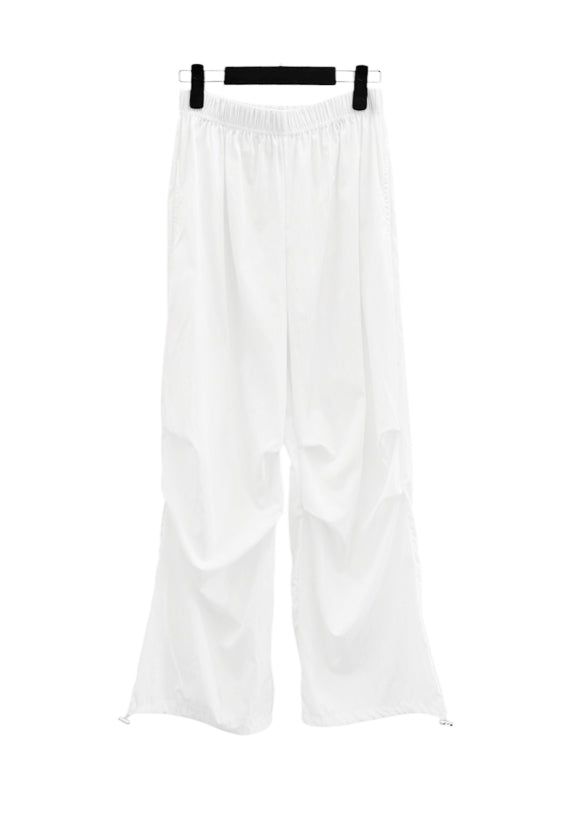 Slow Pintuck Nylon Pants