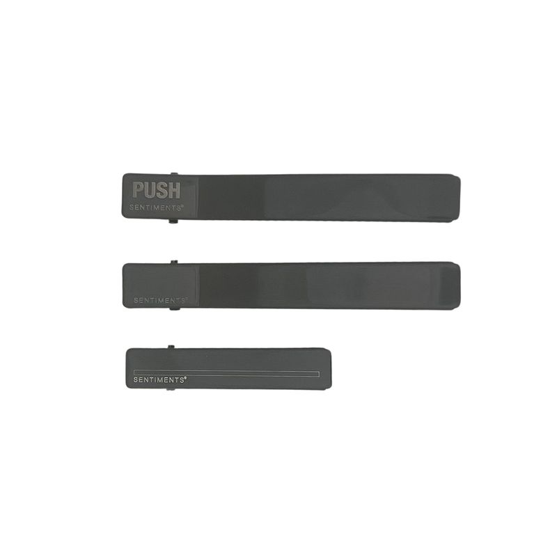 SENTIMENTS（サンティマン）の「NO.290 [BLACK] HAIR PIN 3set PUSH PIN CLIP（Hair Accessories）」