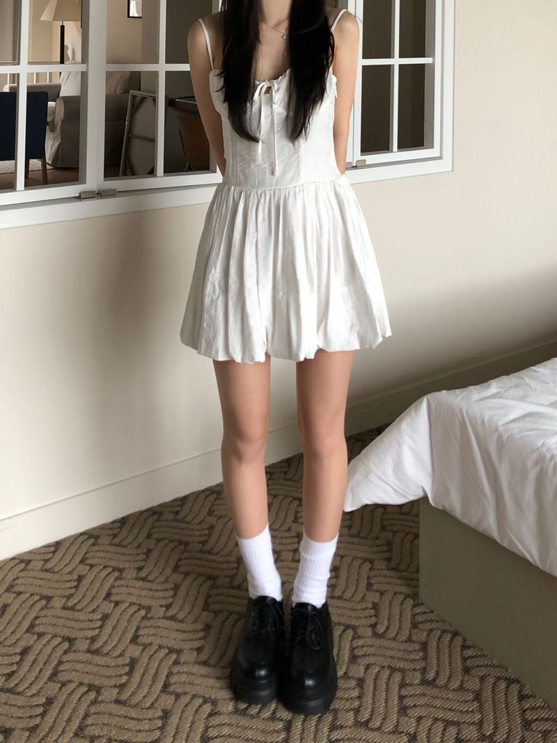 Haze Balloon Mini Dress (3 colors)