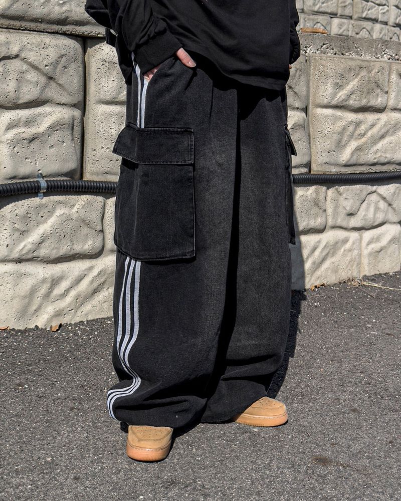 Circuit Wide Track Cargo Denim