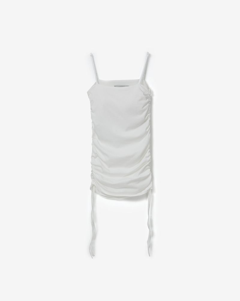 AIMOFF（アイムオフ）の「shirring cap sleeve [ ivory ]（Tops）」