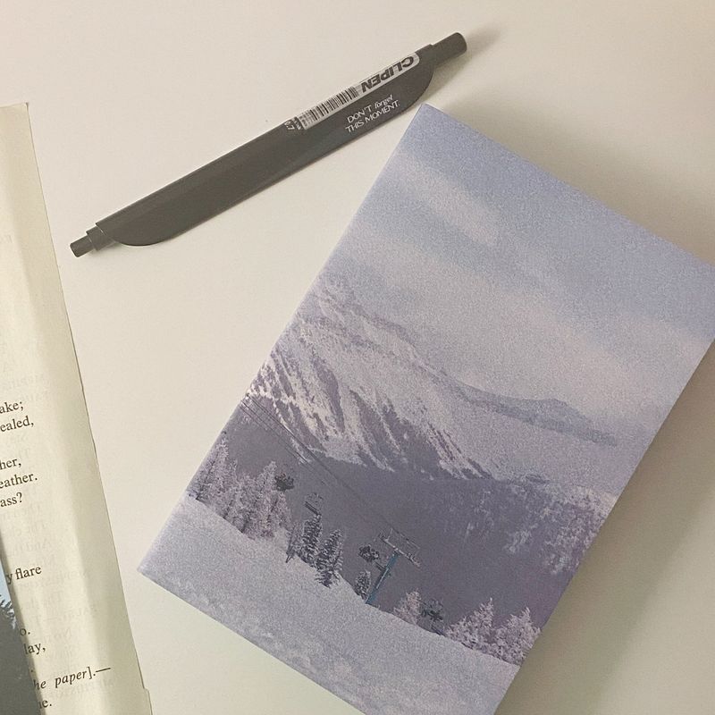 Snow leather note