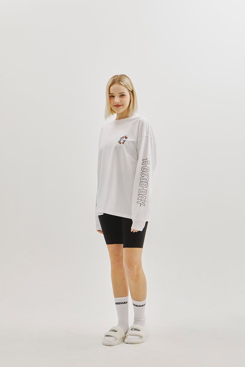 G LONG SLEEVE (white)