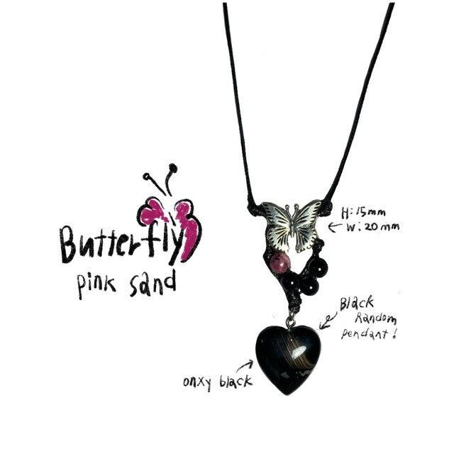 PINCUNOMARU(ピンクノマル)の「Butterfly pink sand(Accessories)」