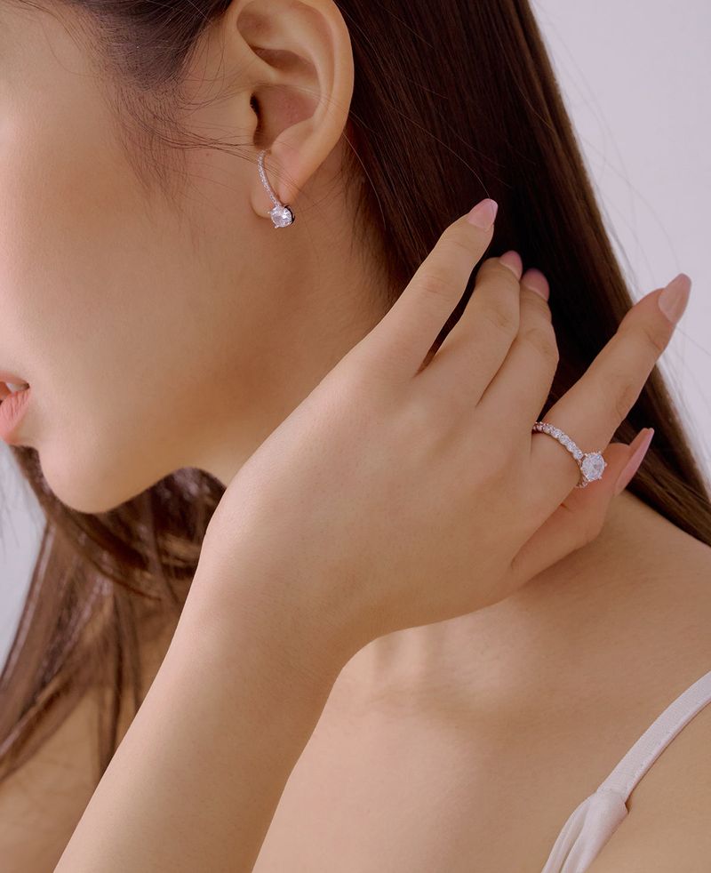 [MAMAMOO] 2.5MM Shining Solitaire Ring