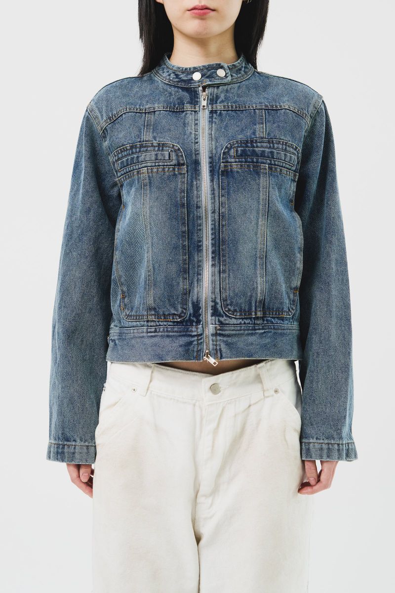 (W) Land Denim Jacket