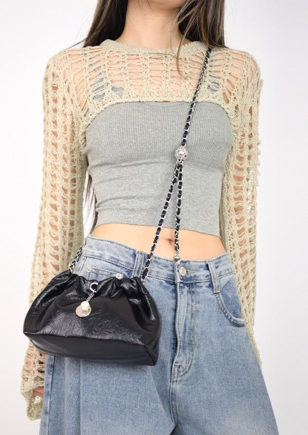 privatelookbook（プライベートルックブック）の「High-top Knit Bolero（Tops）」