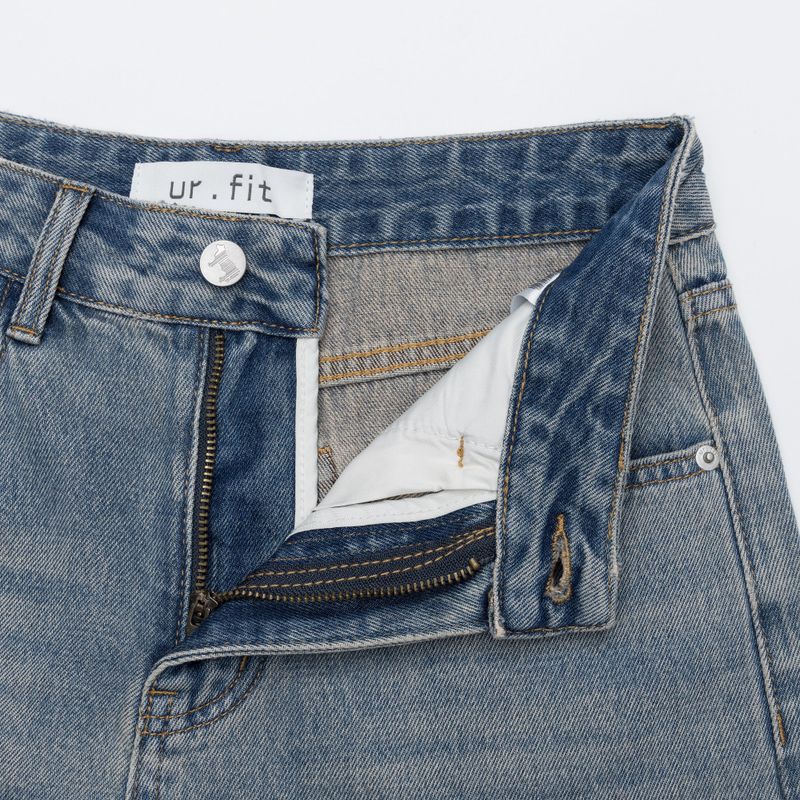 CLASSIC VINTAGE HALF-LENGTH DENIM PANTS code 18202
