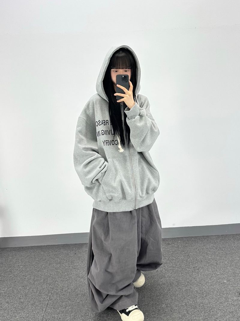 peach big balloon pants