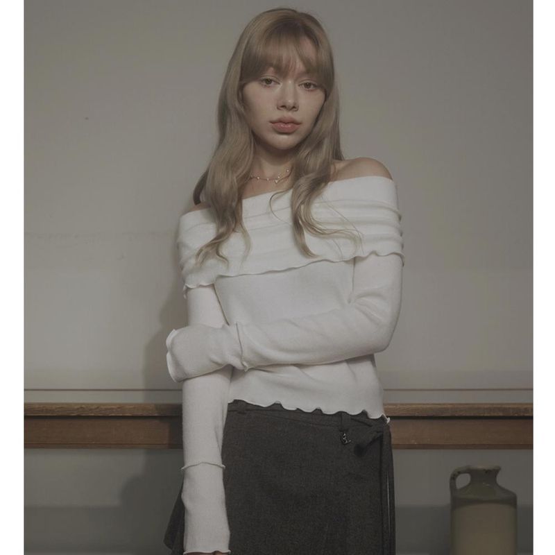 CLOUDY OFF SHOULDER-IVORY