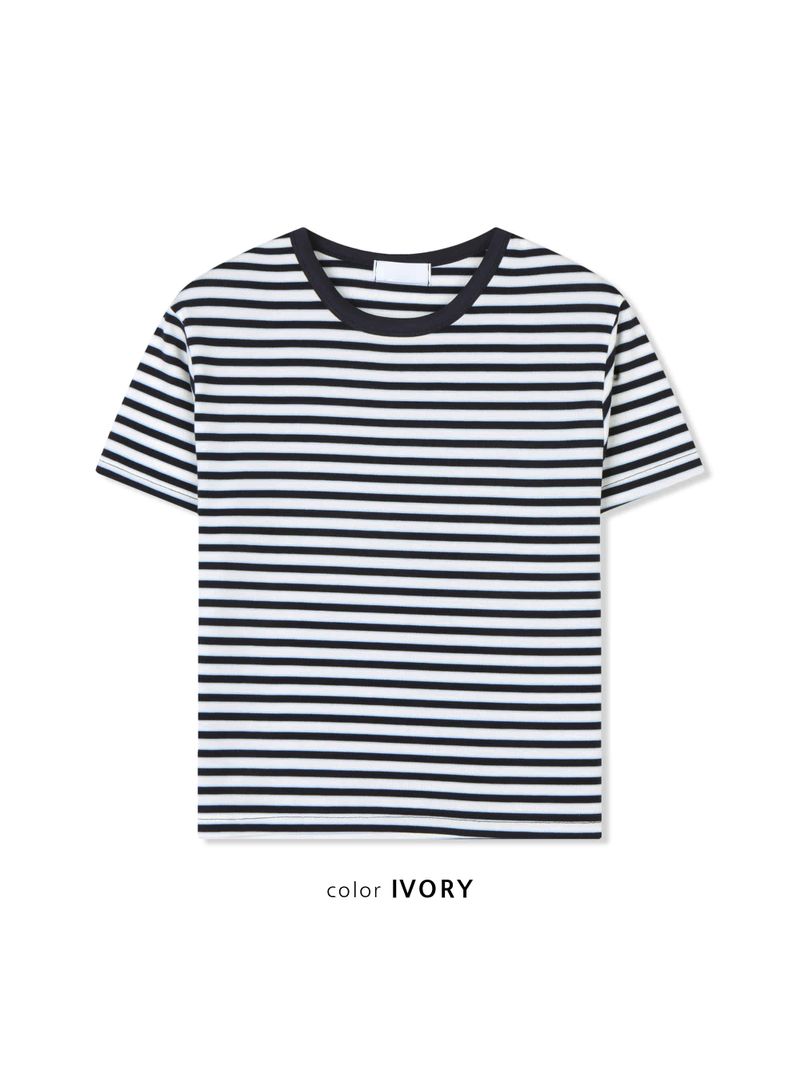 (W) View Striped Top