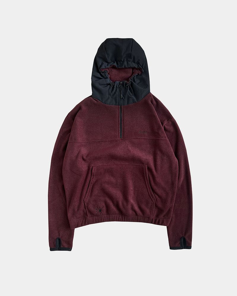 SERNIC Hooded Fleece Warmer Anorak