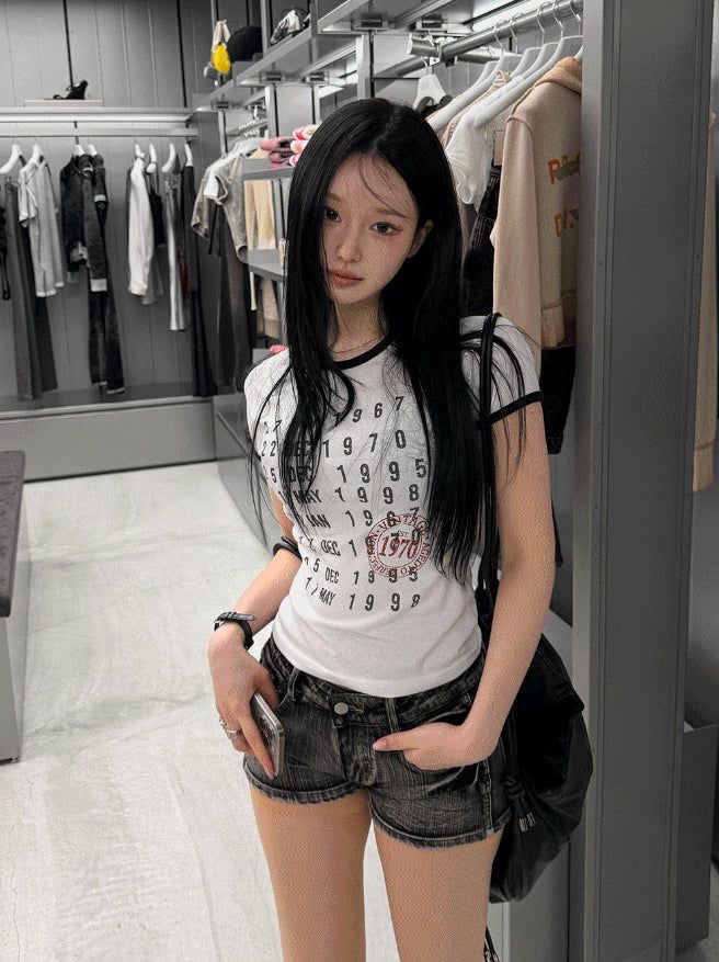 hatsukoshi（ハツコシ）の「26SS★ [MADE] Ringer Archive Slim Tee（Tops）」