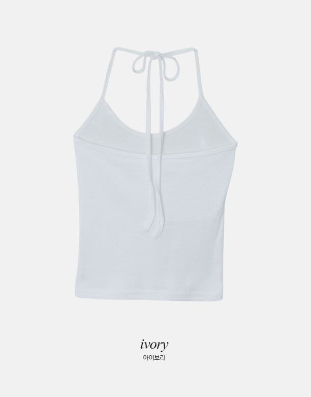 BT Slim Halter Neck Sleeveless (4color)