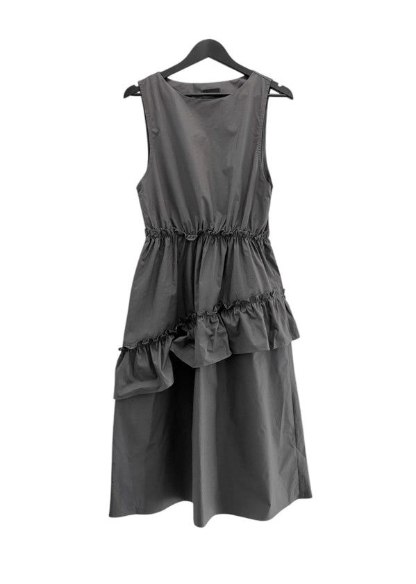 Romeli Frill Cotton Long One Piece