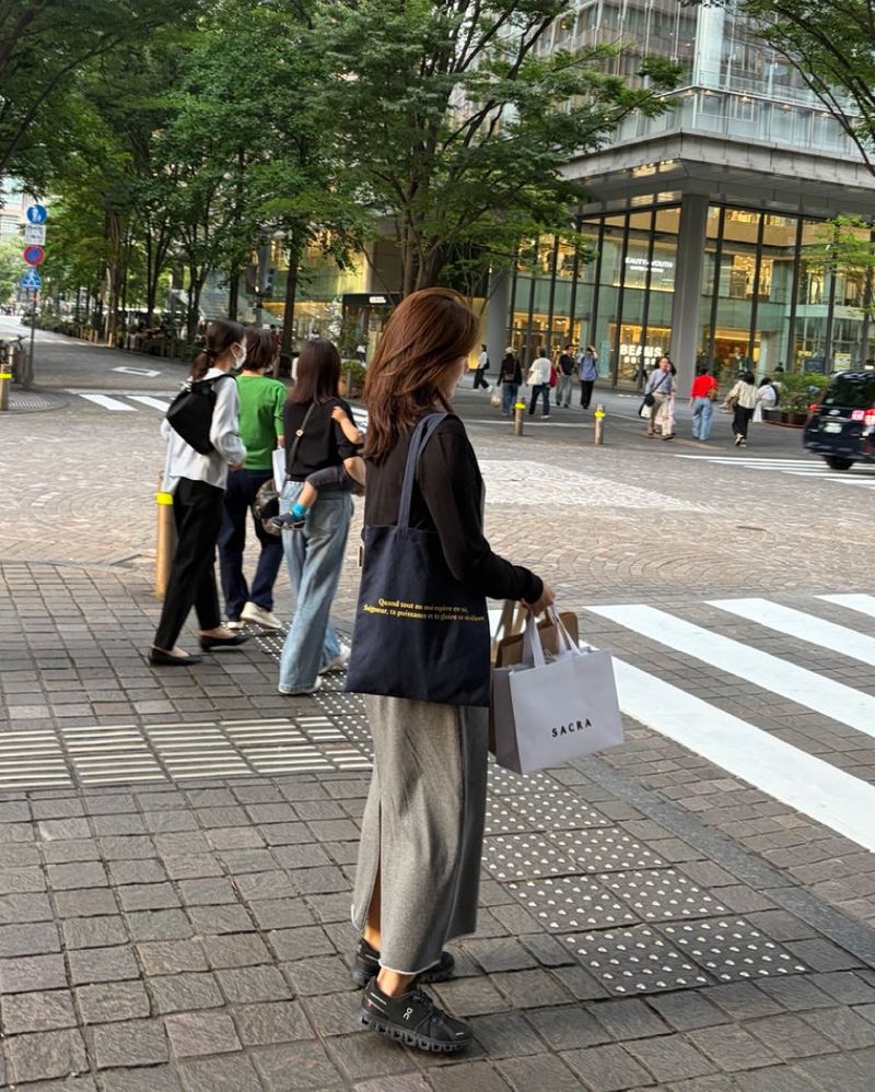 Bon weekend（ボン ウィークエンド）の「タボンテファブリックバッグ（バッグ）」