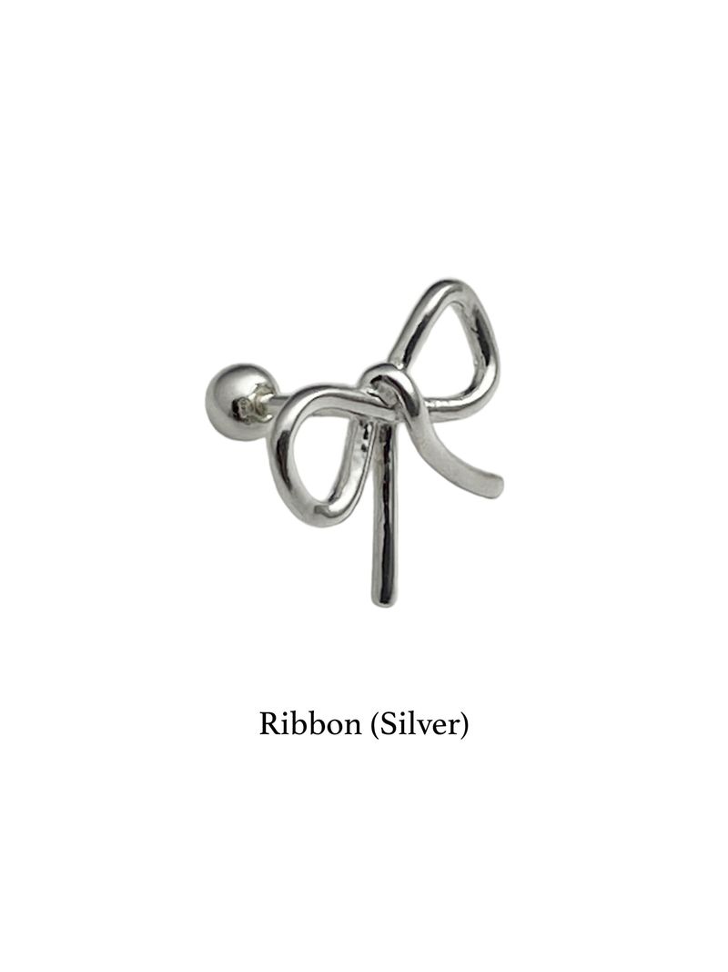 [Silver ver.] Fruit doodle piercing 2