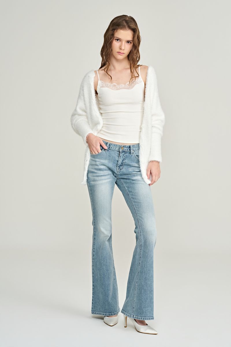 Stella bootcut jeans, Cloud Blue