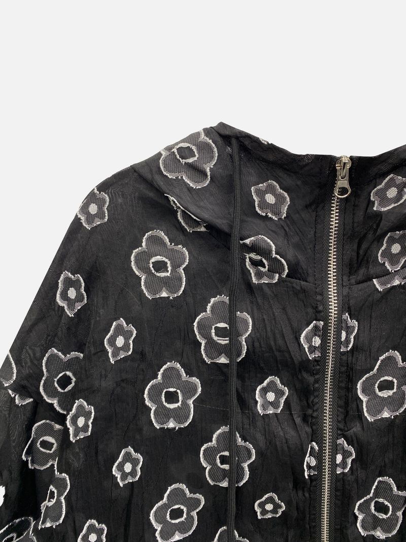 Airy Bloom Flower Zip-Up (3c)