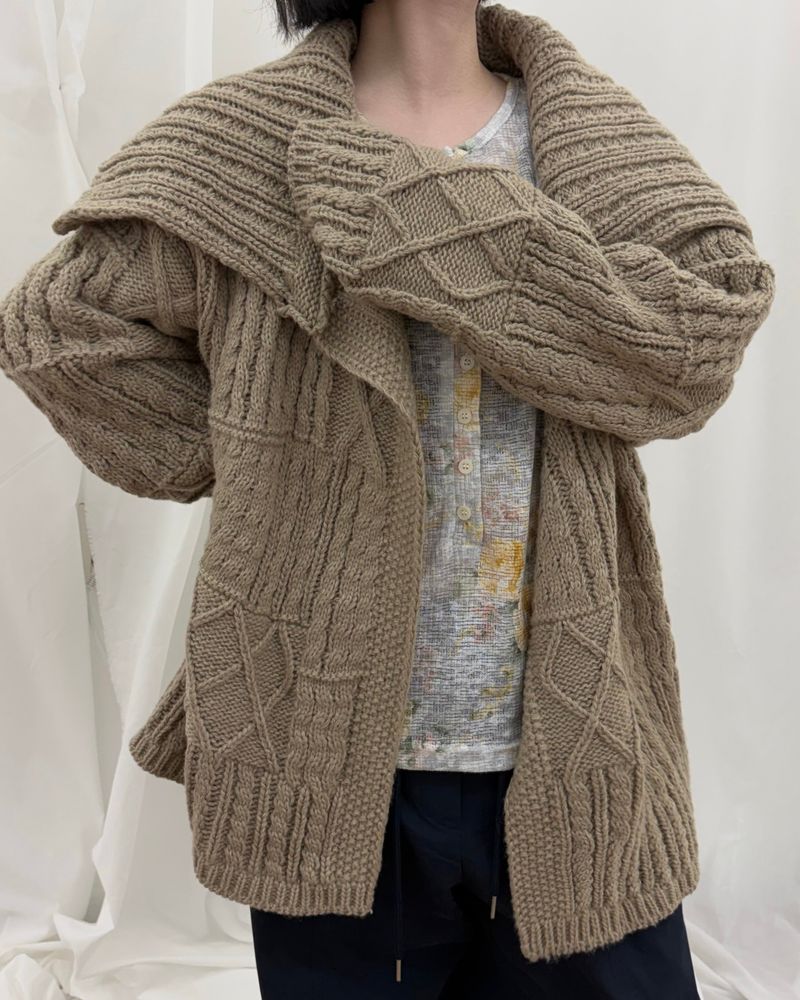 Huggable Knit Cardigan (2colors)