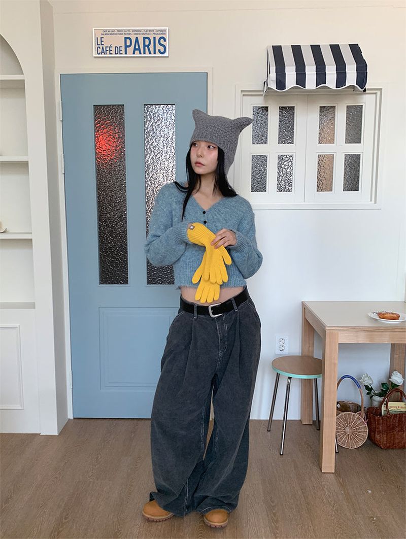 CORDUROY BACK POCKET PANTS (2C)
