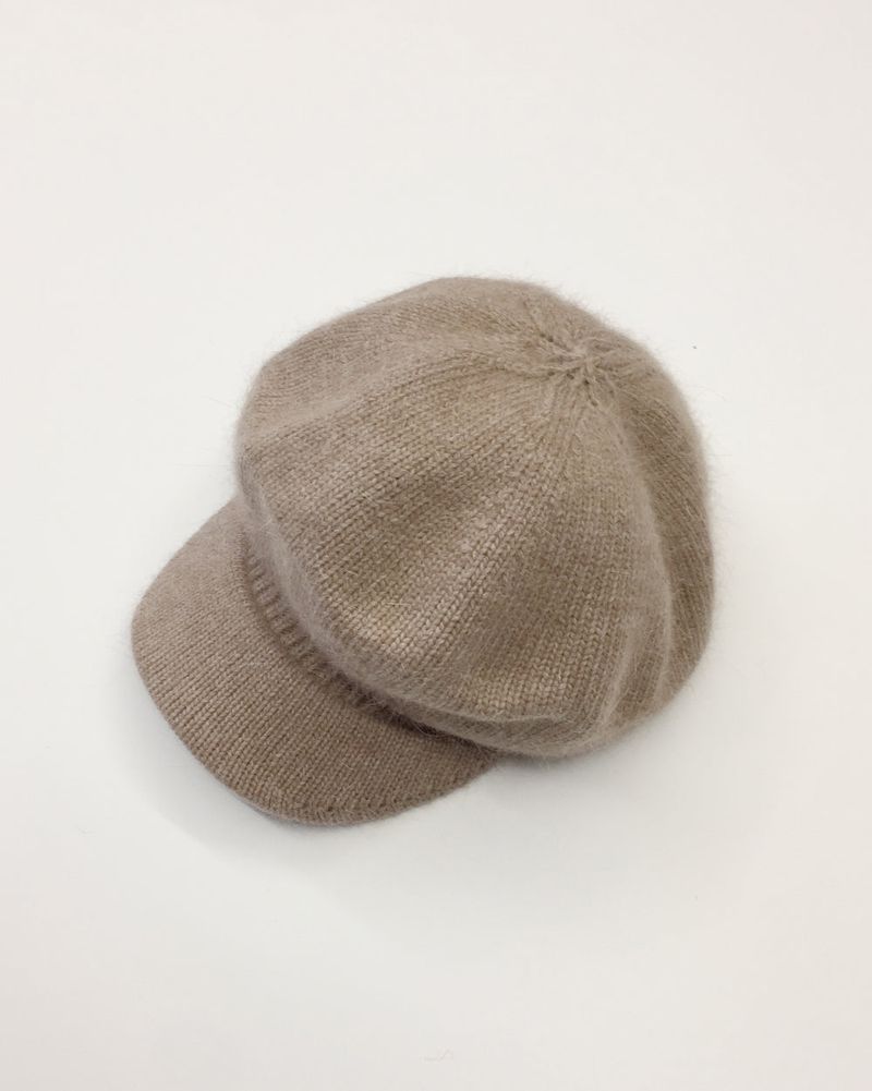 Angora Knit Beret (3color)