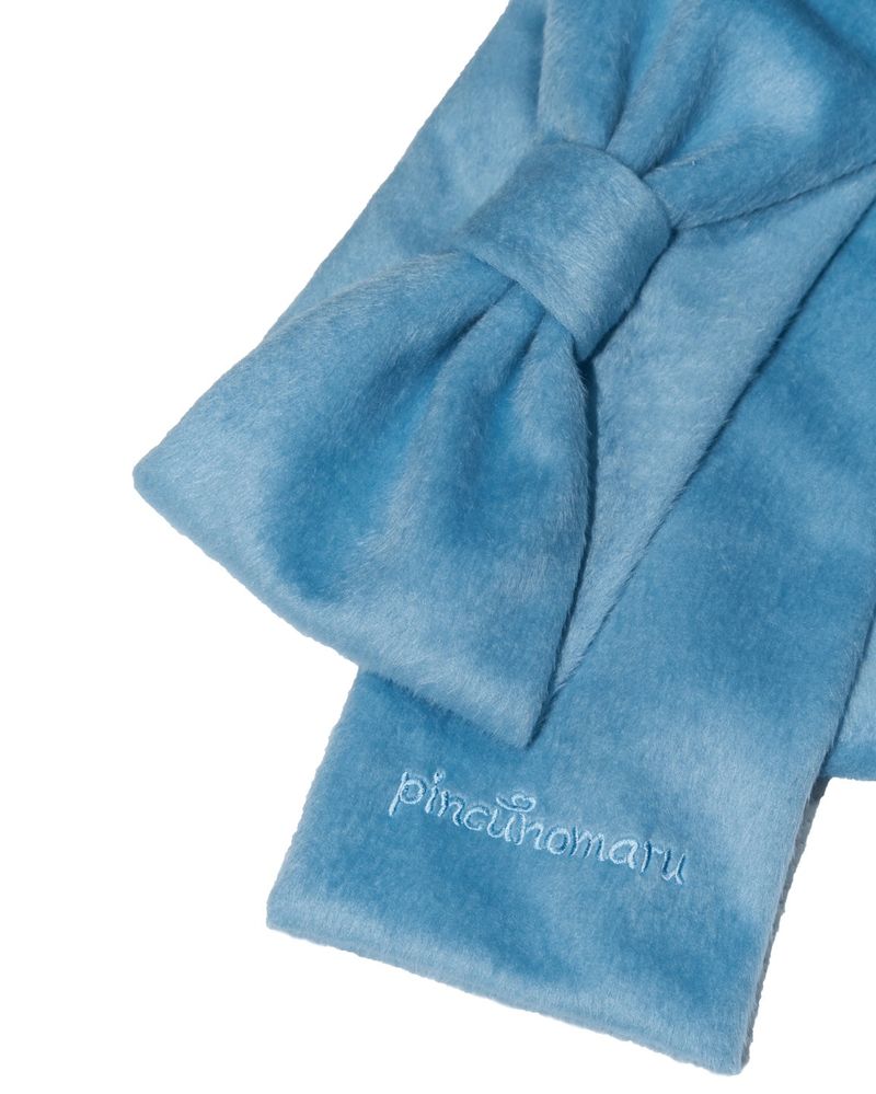 Ribbon Muffler_Fairy blue