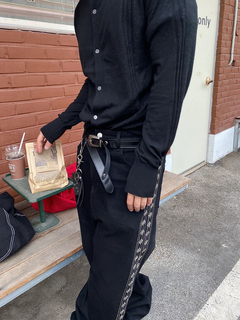 No.1193 double cowhide BELT