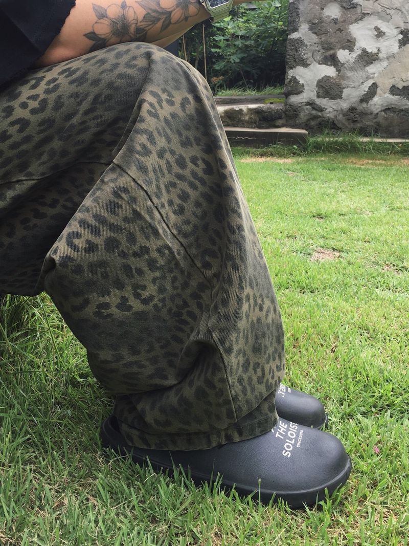 Chiller Leopard Wide Balloon Pants 2C
