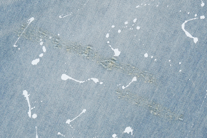 SPLASH PAINTING DENIM PANTS
