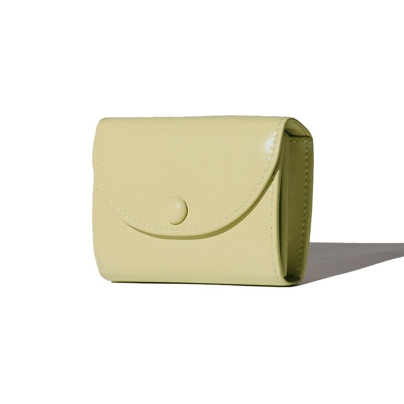 LE MASQUE（ルマスク）の「ドットツーポケットコイン & カードウォレット pale lemon（スマホグッズ/小物）」