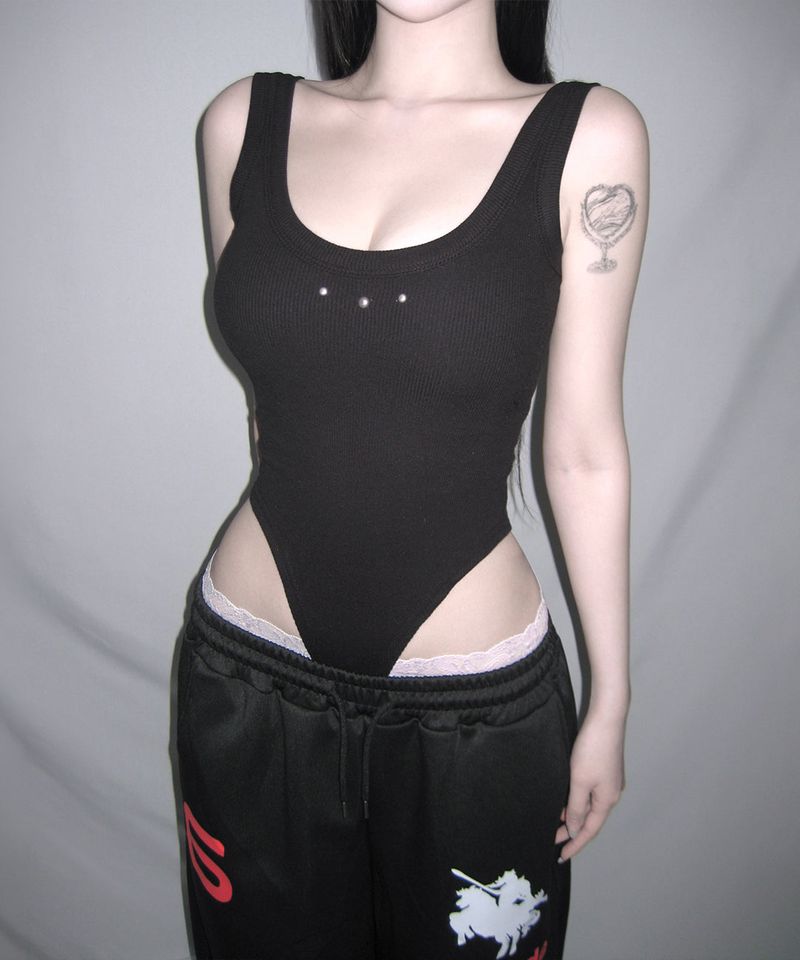 core stud bodysuit (3colors)