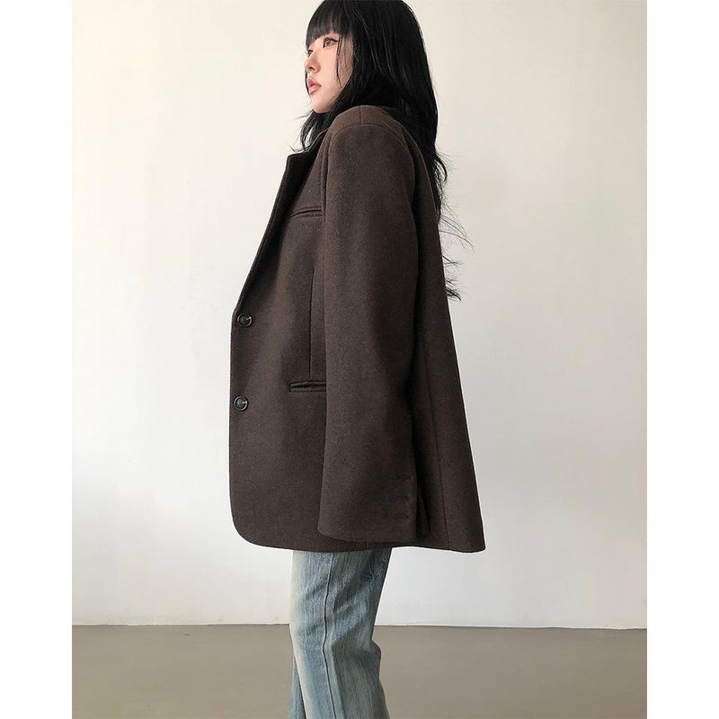 Walnut Wool Jacket