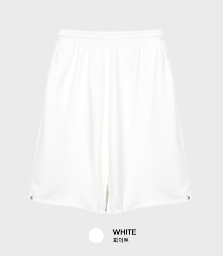 Kuiper Basic Snap Button Bermuda Pants