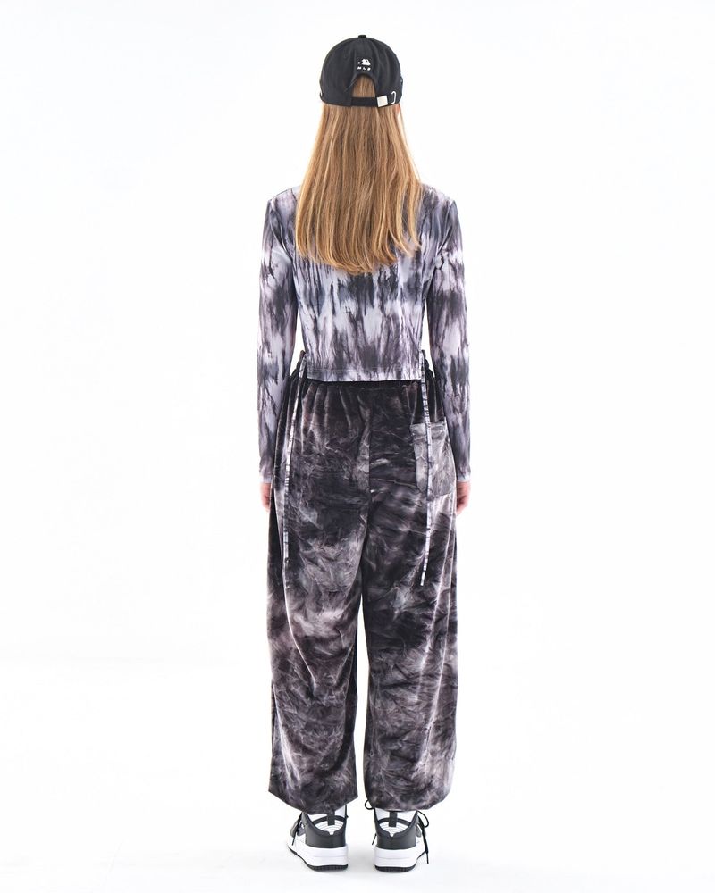 VELVET CREASE JOGGER PANTS