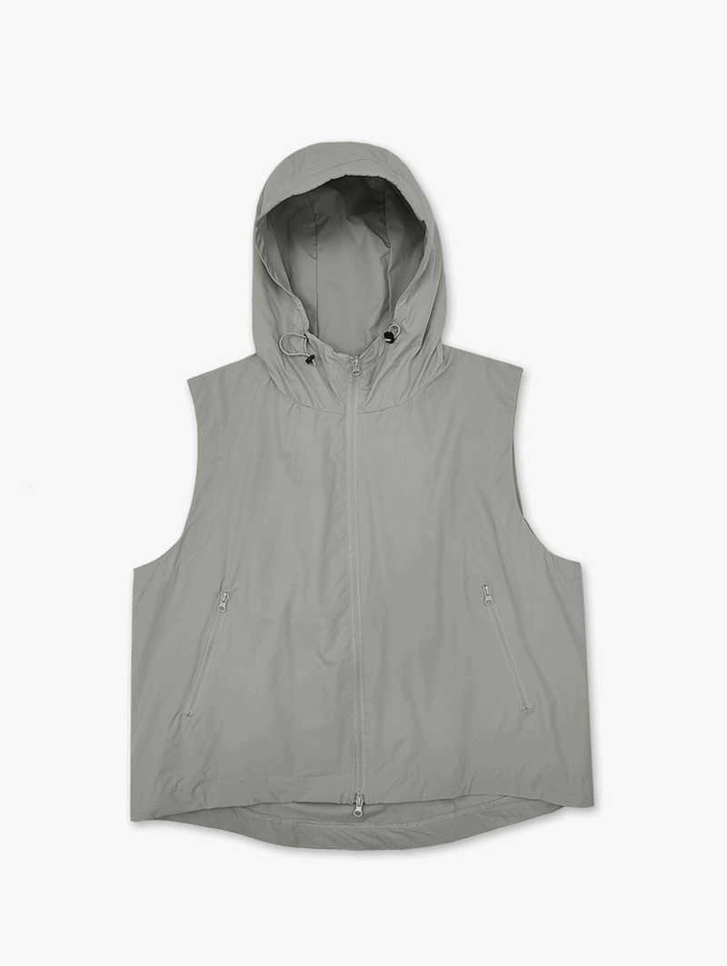 Techwear Nylon Hood Vest